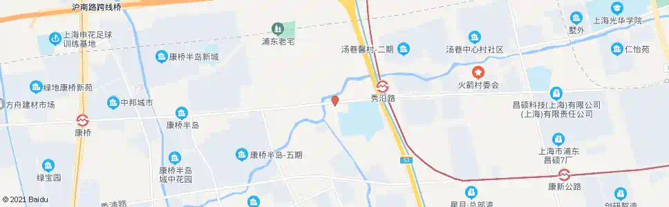 上海秀沿路跃进路_公交站地图_上海公交_妙搜公交查询2025