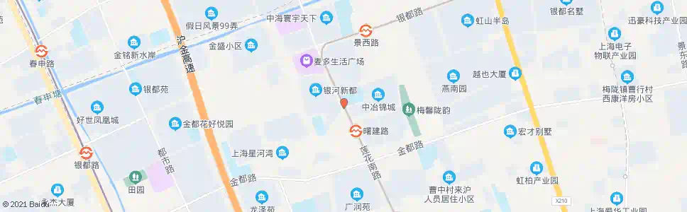 上海老沪闵路莲花南路_公交站地图_上海公交_妙搜公交查询2025
