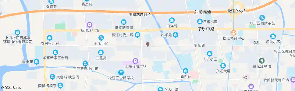上海乐都西路玉树路_公交站地图_上海公交_妙搜公交查询2025