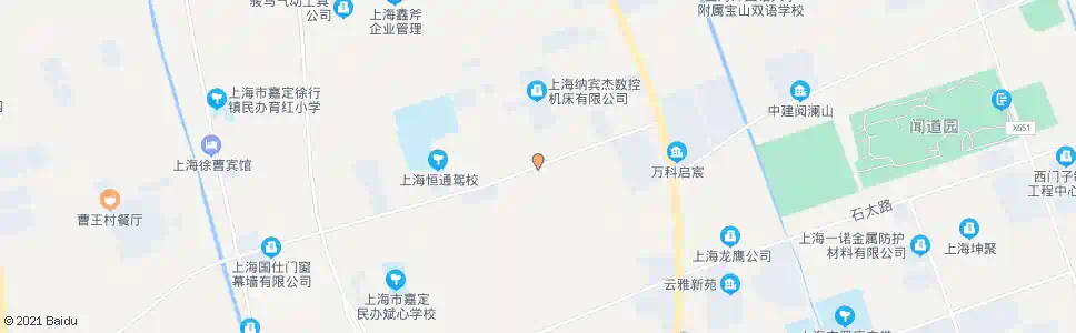 上海曹新公路劳动路_公交站地图_上海公交_妙搜公交查询2025