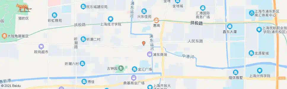 上海人民东路三八路_公交站地图_上海公交_妙搜公交查询2025