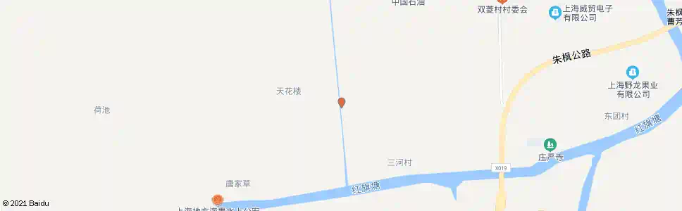 上海环河路泾花村_公交站地图_上海公交_妙搜公交查询2025