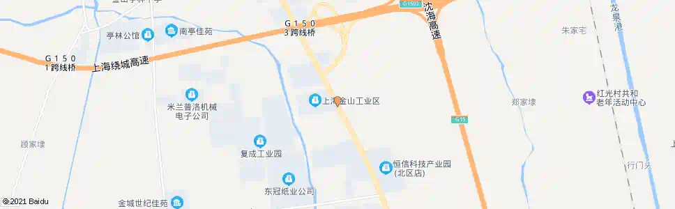 上海亭卫公路南亭公路(招呼站)_公交站地图_上海公交_妙搜公交查询2025