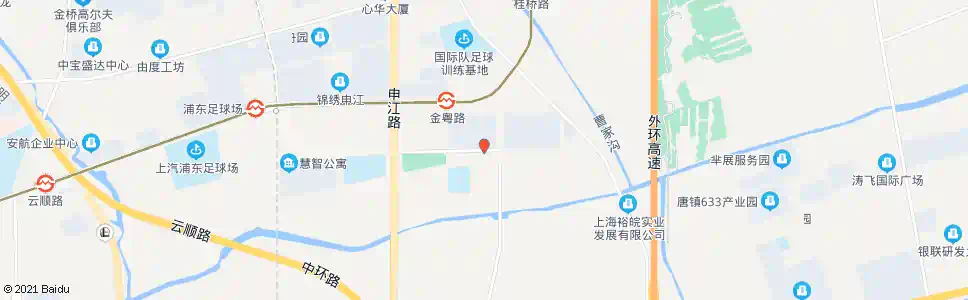 上海金葵路张东路_公交站地图_上海公交_妙搜公交查询2025