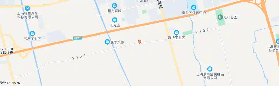 上海南庄路通阳路_公交站地图_上海公交_妙搜公交查询2025