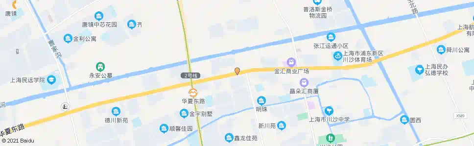 上海华夏东路妙境路_公交站地图_上海公交_妙搜公交查询2025