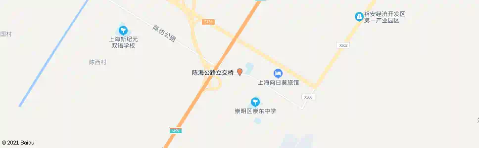 上海陈家镇小学(招呼站)_公交站地图_上海公交_妙搜公交查询2025