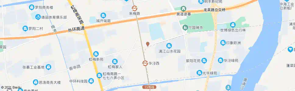 上海老沪闵路华泾路_公交站地图_上海公交_妙搜公交查询2025