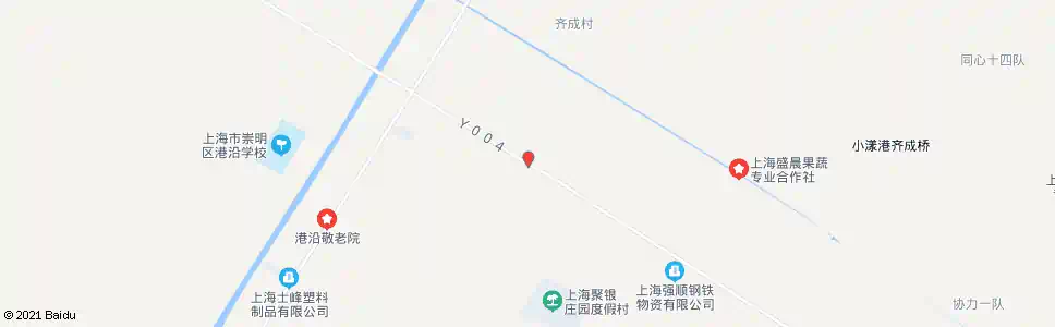 上海草港公路建设公路(招呼站)_公交站地图_上海公交_妙搜公交查询2025