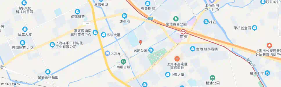 上海古猗园路德华路_公交站地图_上海公交_妙搜公交查询2025