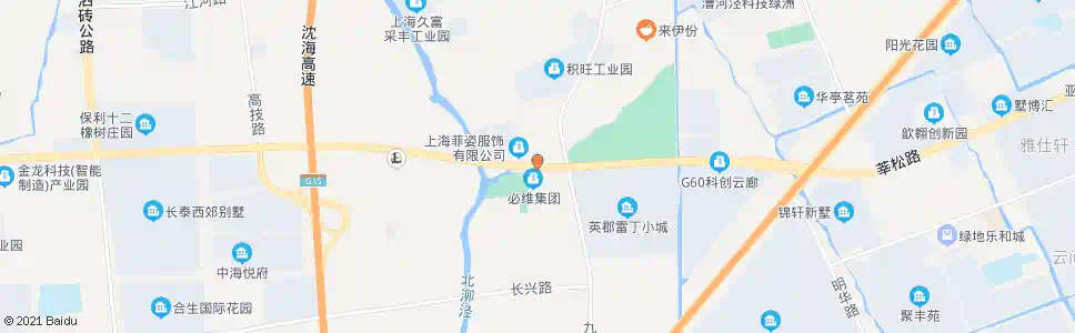 上海莘砖公路九新公路_公交站地图_上海公交_妙搜公交查询2025