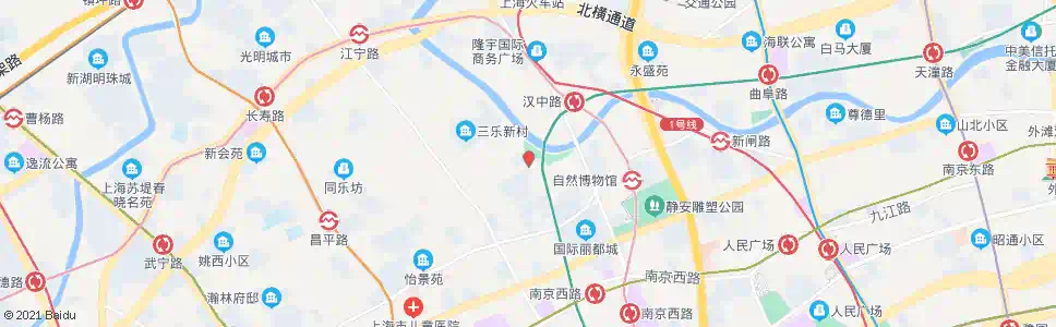 上海康定路泰兴路_公交站地图_上海公交_妙搜公交查询2025