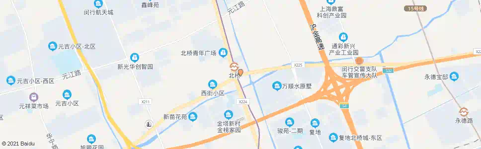 上海沪闵路放鹤路_公交站地图_上海公交_妙搜公交查询2025