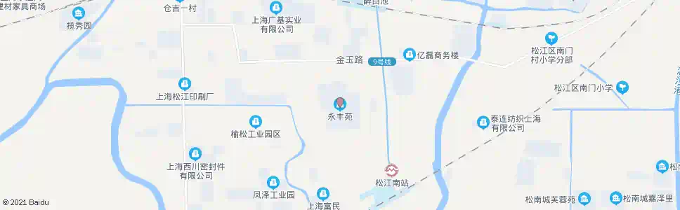 上海永丰苑_公交站地图_上海公交_妙搜公交查询2025