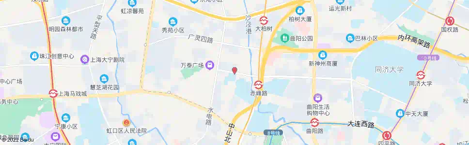 上海广灵二路广灵一路_公交站地图_上海公交_妙搜公交查询2025
