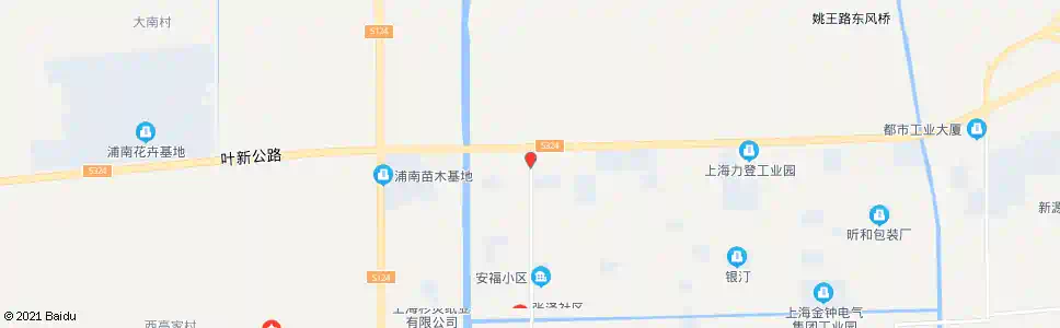 上海张泽路叶新公路_公交站地图_上海公交_妙搜公交查询2025