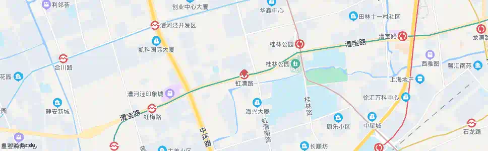 上海虹漕路站_公交站地图_上海公交_妙搜公交查询2025
