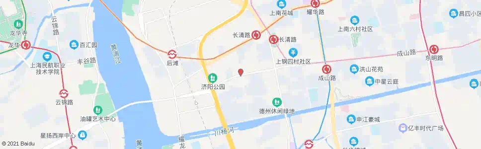 上海西营路成山路_公交站地图_上海公交_妙搜公交查询2025