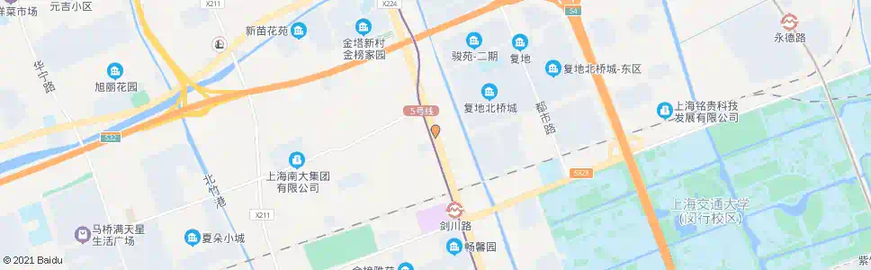 上海沪闵路灯辉路_公交站地图_上海公交_妙搜公交查询2025