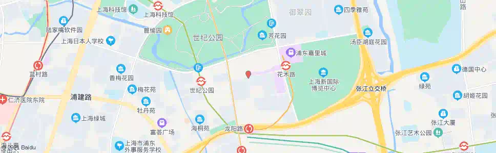 上海银霄路梅花路_公交站地图_上海公交_妙搜公交查询2025