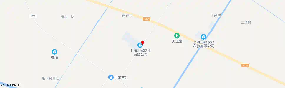 上海永春村_公交站地图_上海公交_妙搜公交查询2025