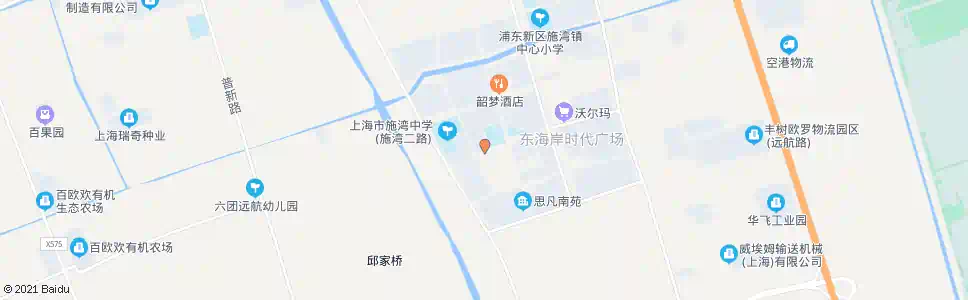 上海航城五路施湾二路_公交站地图_上海公交_妙搜公交查询2025