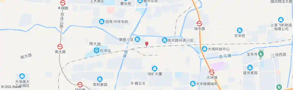 上海南大路食品公司_公交站地图_上海公交_妙搜公交查询2025