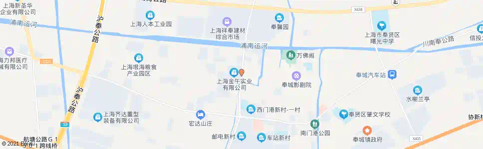 上海新奉公路奉粮路_公交站地图_上海公交_妙搜公交查询2025