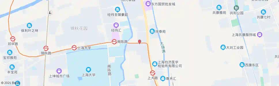 上海锦秋路沪太路_公交站地图_上海公交_妙搜公交查询2025