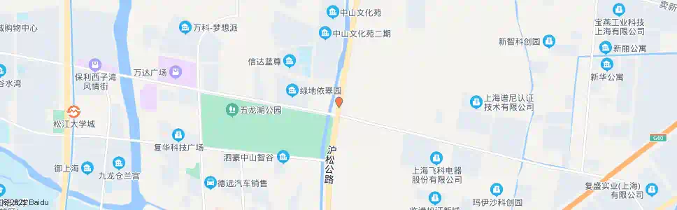 上海广富林路沪松公路_公交站地图_上海公交_妙搜公交查询2025