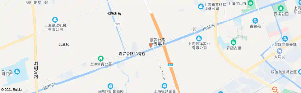 上海十五号桥_公交站地图_上海公交_妙搜公交查询2025