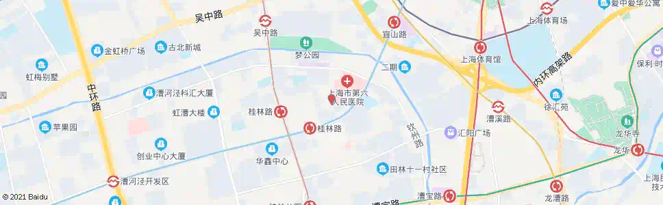 上海柳州路宜山路(市六医院)_公交站地图_上海公交_妙搜公交查询2025