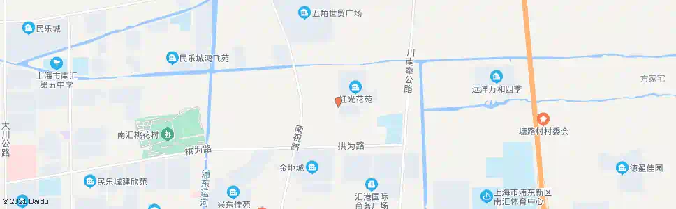 上海靖海路_公交站地图_上海公交_妙搜公交查询2025