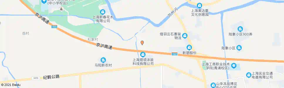 上海宝丰西路海洋庙_公交站地图_上海公交_妙搜公交查询2025