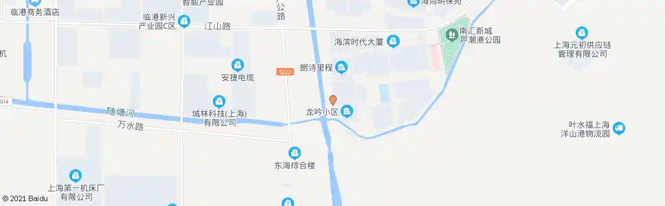 上海渔港路(龙吟新村)_公交站地图_上海公交_妙搜公交查询2025
