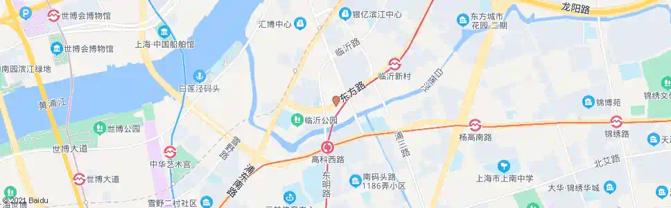 上海临沂路东方路_公交站地图_上海公交_妙搜公交查询2025