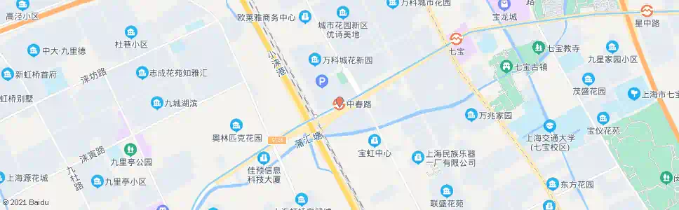 上海紫东路中春路_公交站地图_上海公交_妙搜公交查询2025