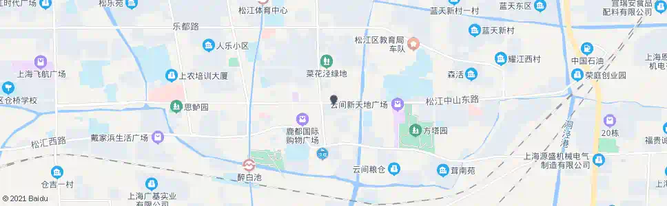 上海中山中路谷阳路_公交站地图_上海公交_妙搜公交查询2025