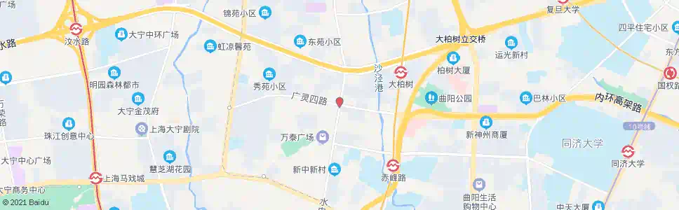 上海水电路广灵四路_公交站地图_上海公交_妙搜公交查询2025