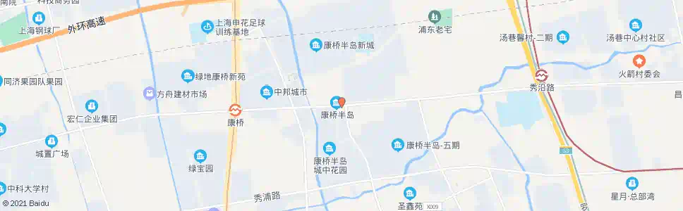 上海秀沿路恒和中路_公交站地图_上海公交_妙搜公交查询2025