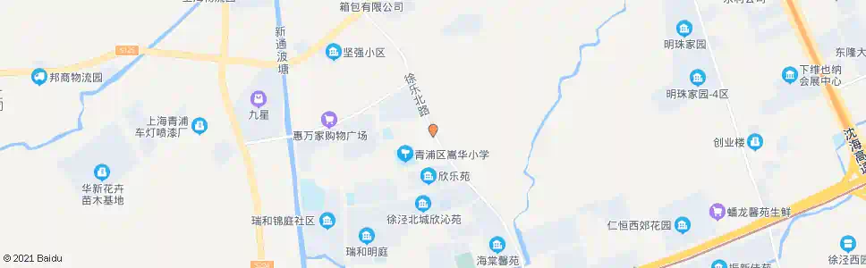 上海徐乐北路凤阁路_公交站地图_上海公交_妙搜公交查询2025