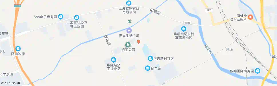 上海纪高路纪翟路(纪王)_公交站地图_上海公交_妙搜公交查询2025