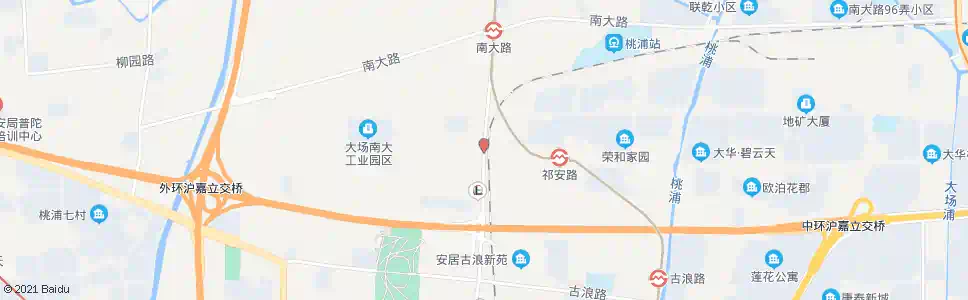 上海祁连山路沪嘉高速_公交站地图_上海公交_妙搜公交查询2025