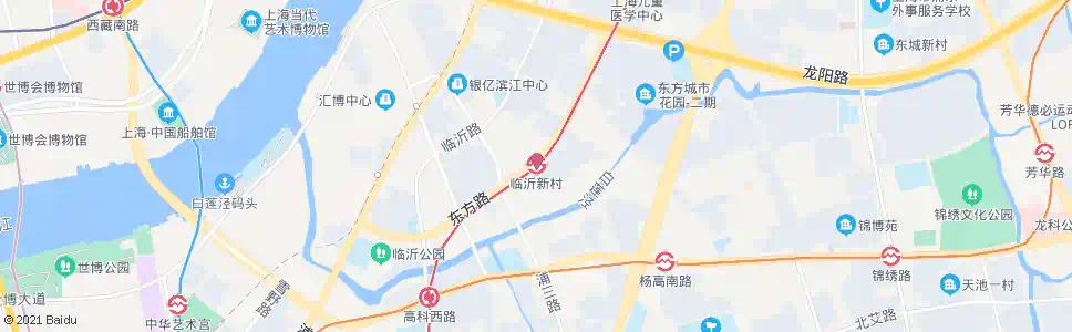 上海临沂新村站_公交站地图_上海公交_妙搜公交查询2025
