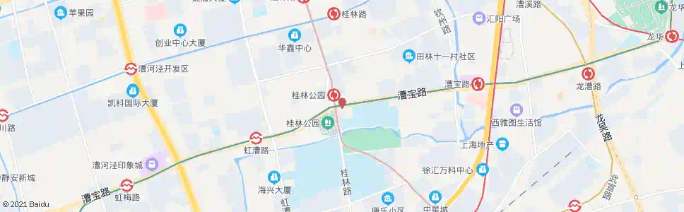 上海漕宝路桂林路_公交站地图_上海公交_妙搜公交查询2025
