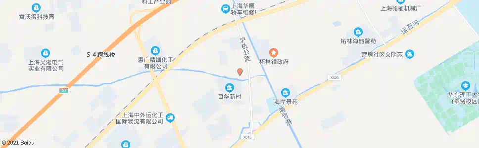 上海郊南村_公交站地图_上海公交_妙搜公交查询2025