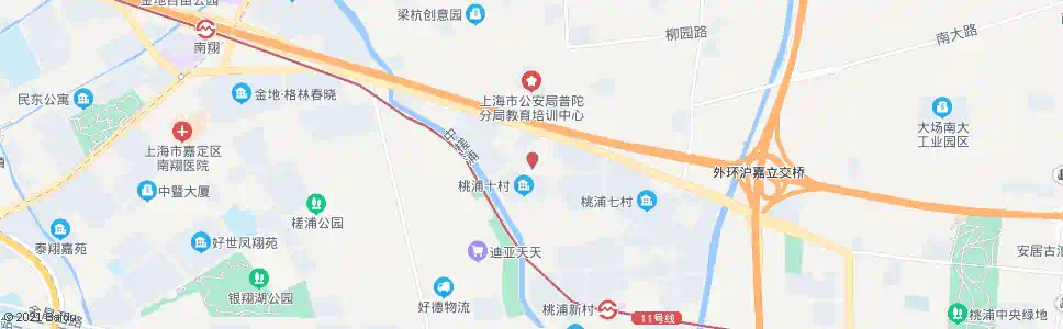 上海白丽路真南路_公交站地图_上海公交_妙搜公交查询2025