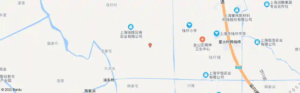 上海秦弯路向阳河桥_公交站地图_上海公交_妙搜公交查询2025