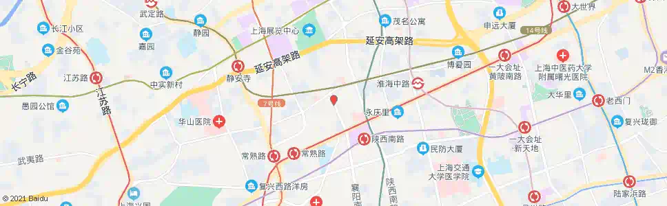 上海襄阳北路长乐路_公交站地图_上海公交_妙搜公交查询2025
