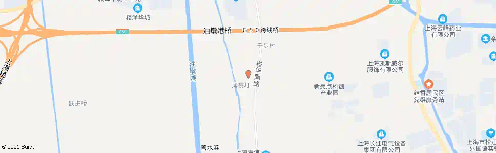 上海中泽路中步村五组_公交站地图_上海公交_妙搜公交查询2025